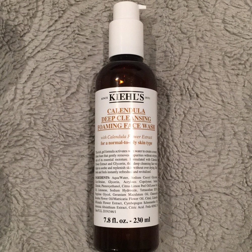 Kiehls calendula deep cleansing face wash